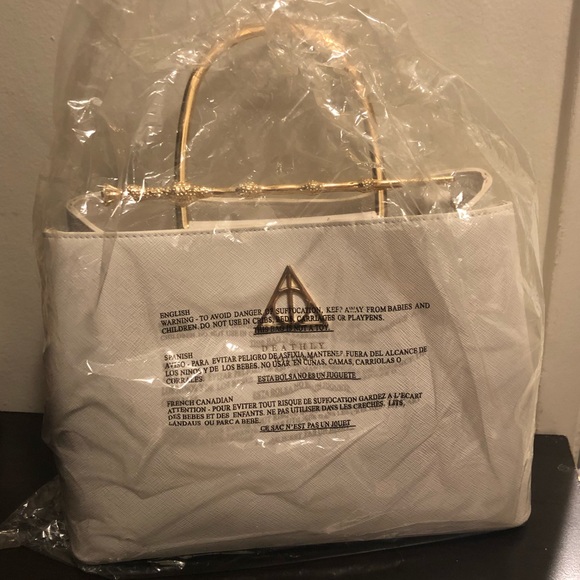Loungefly Bags | Loungefly Harry Potter Elder Wand Purse White | Poshmark